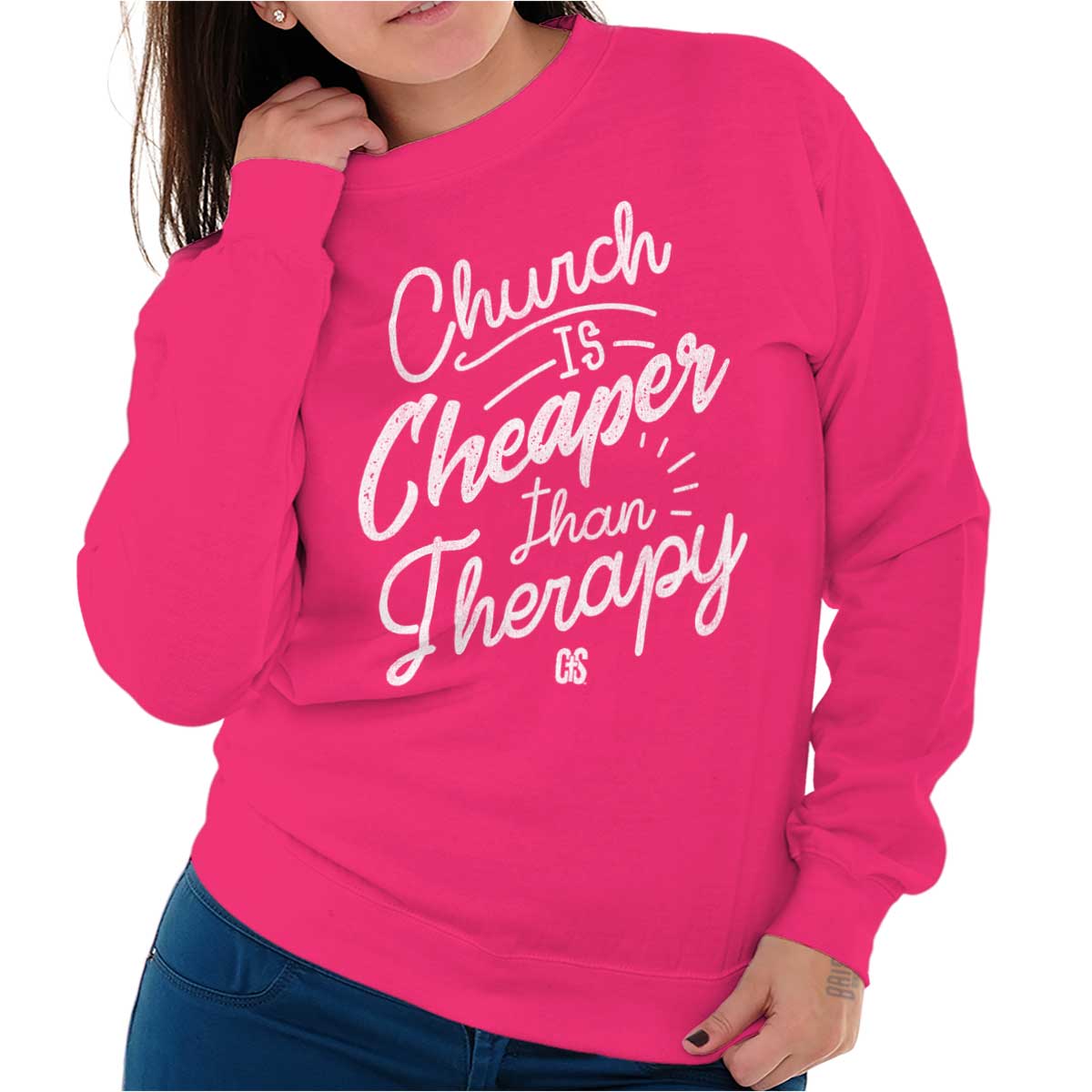 Church Therapy Crewneck Sweatshirt