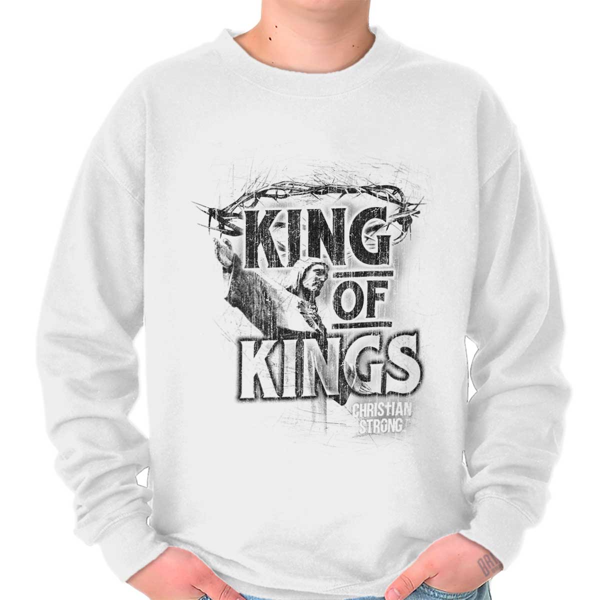 Christ King Of Kings Crewneck Sweatshirt