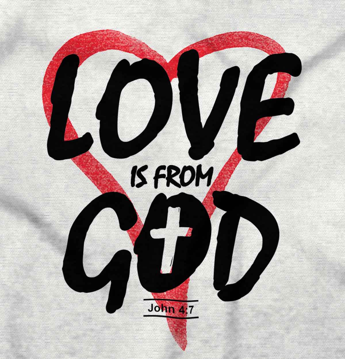 Love Is From God Youth Hoodie