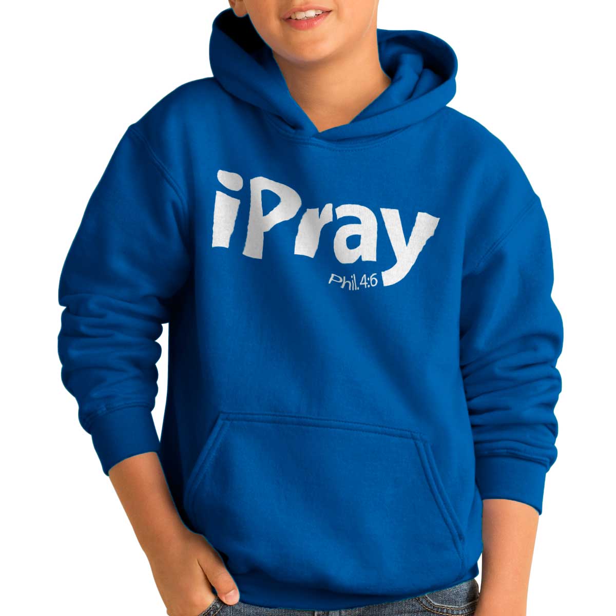 I Pray Philippians Youth Hoodie