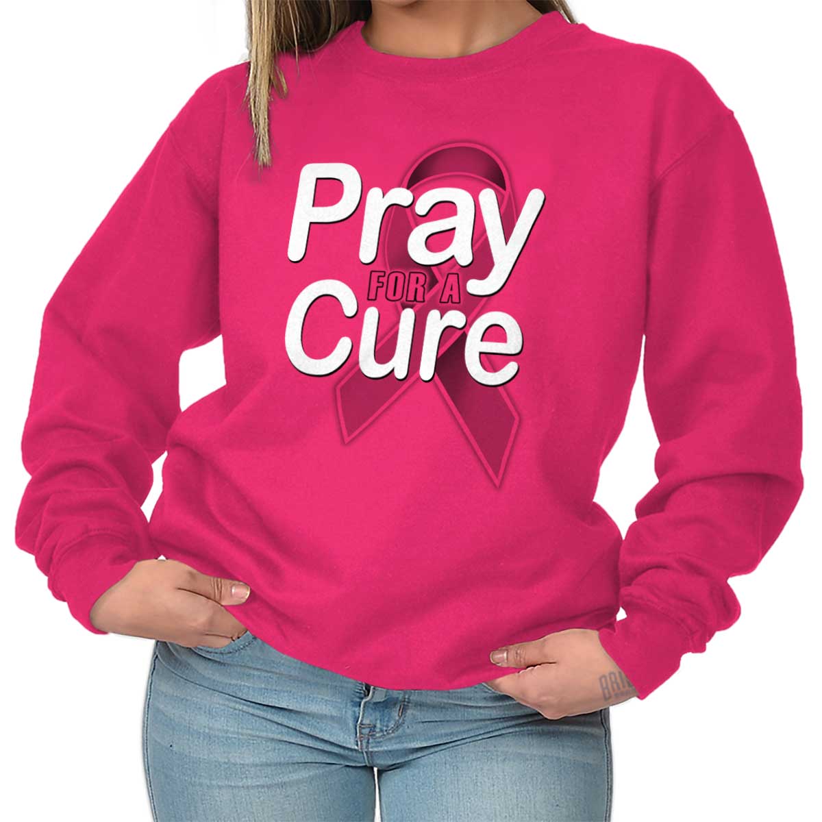 Hope For A Cure Crewneck Sweatshirt