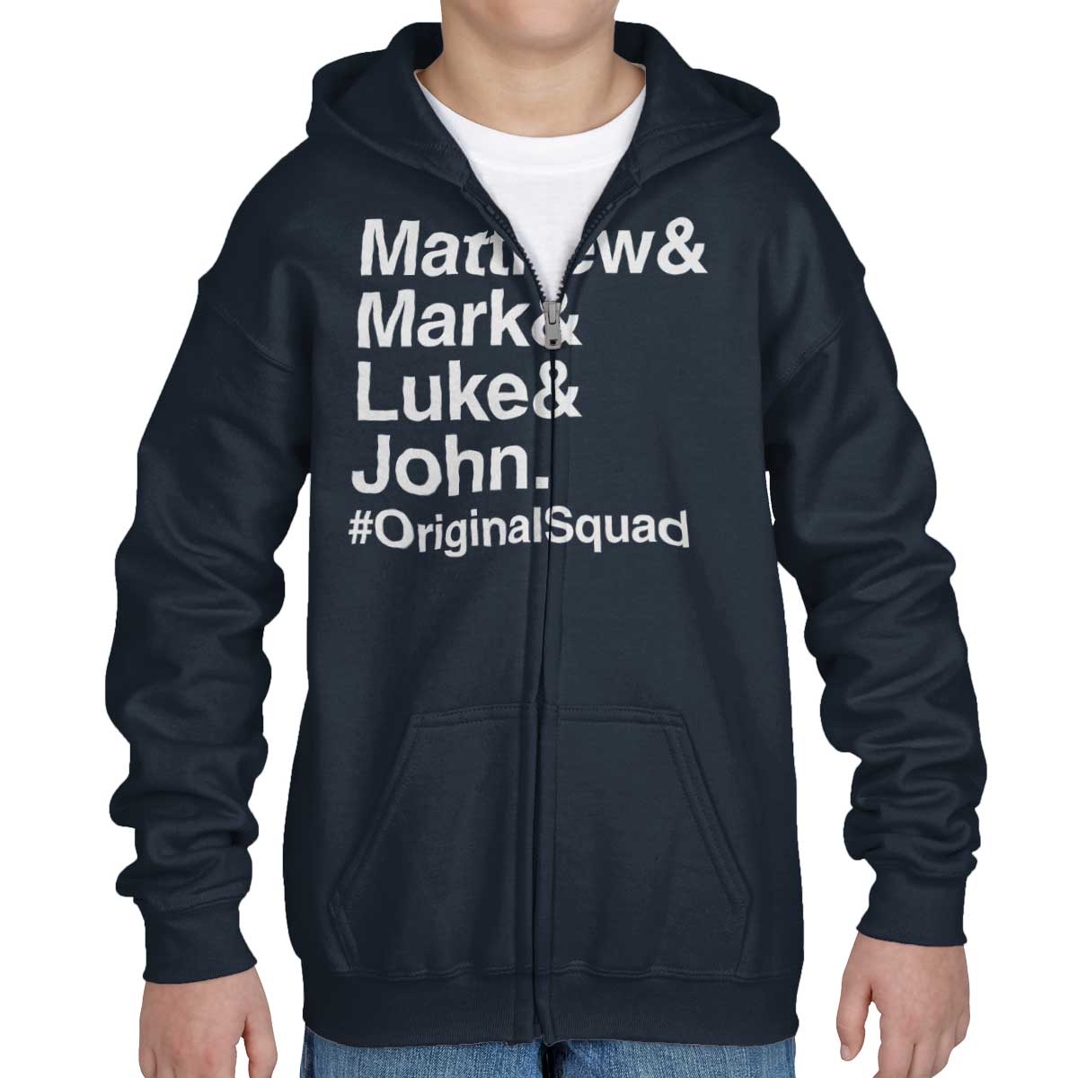 Original Saint Squad Youth Zip Hoodie