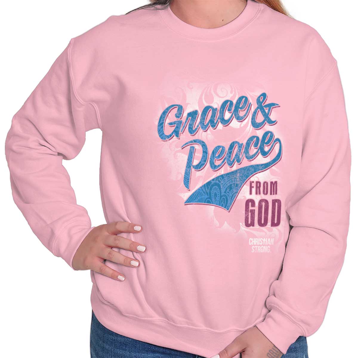 Grace And Peace Crewneck Sweatshirt