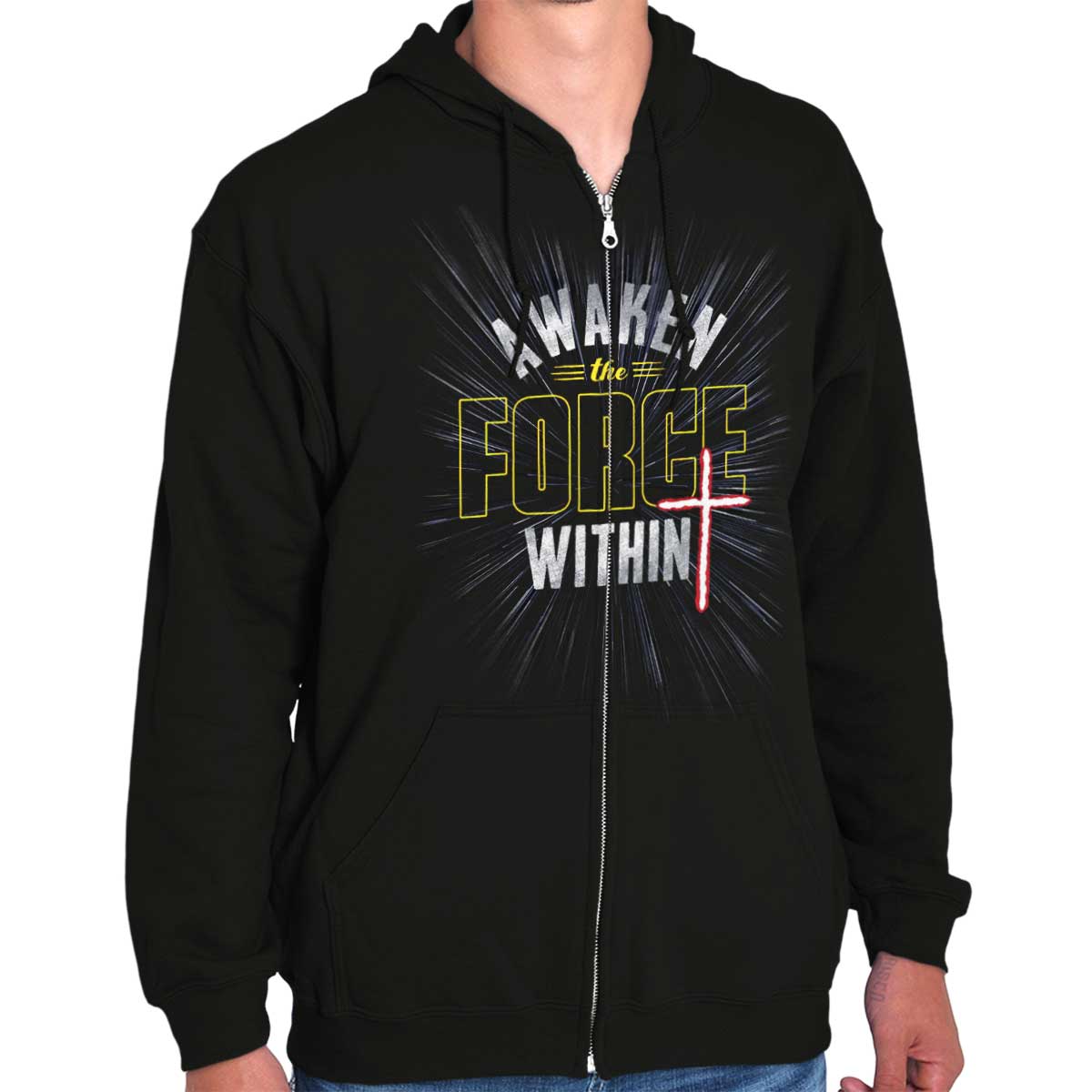 Awaken The Force Within Zip Hoodie