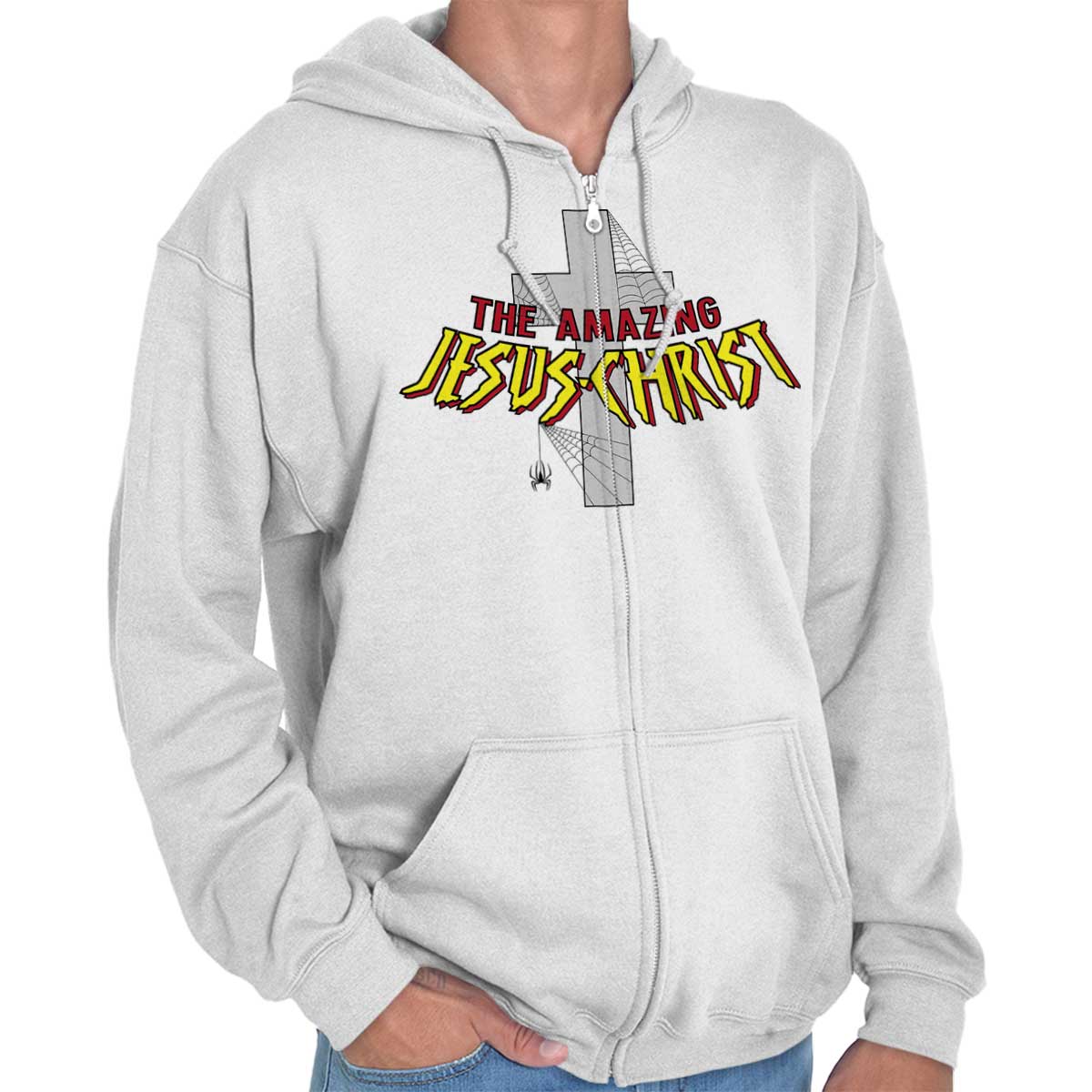 Amazing Jesus Christ Zip Hoodie