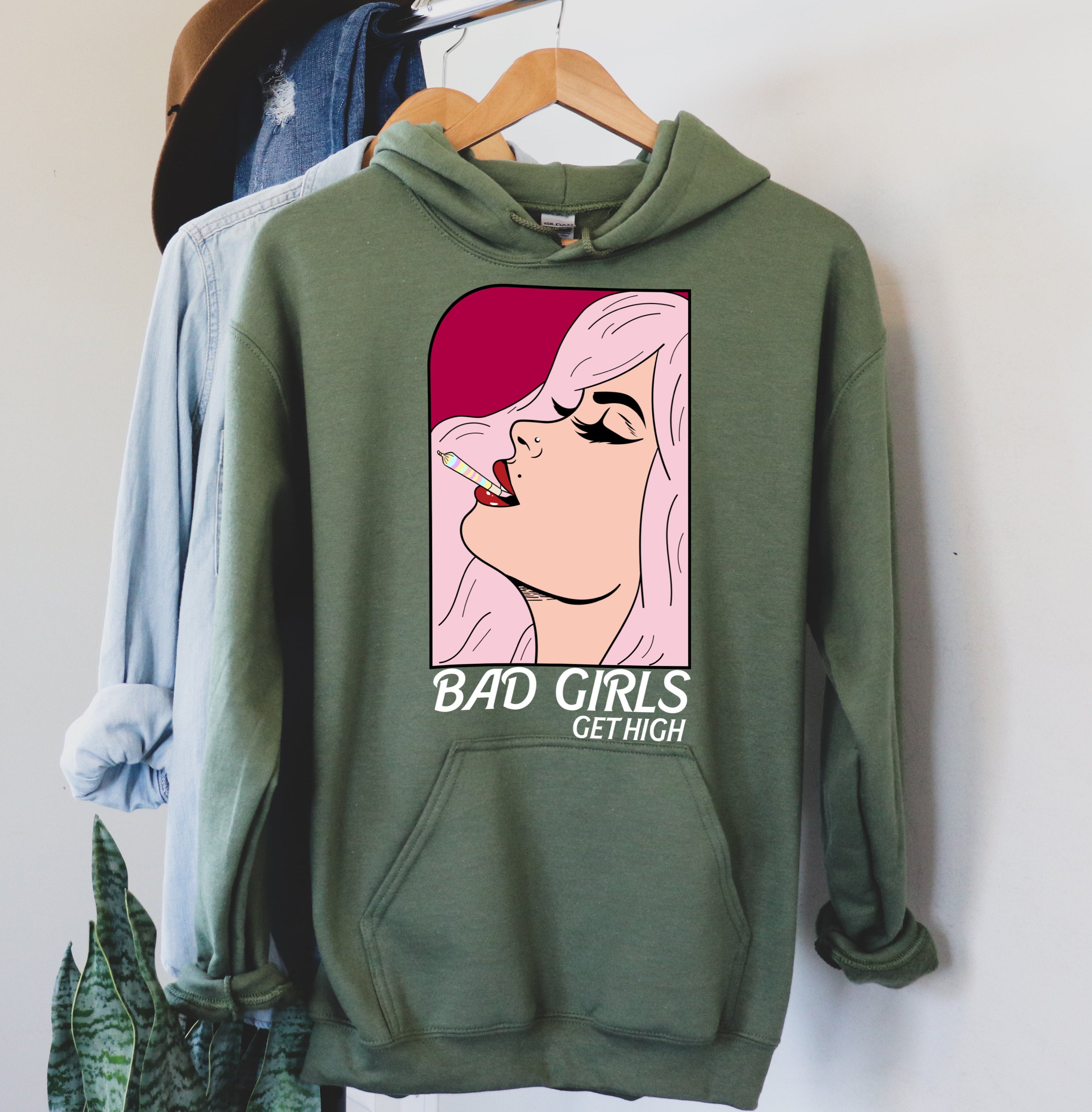 Bad Girls Get High Hoodie