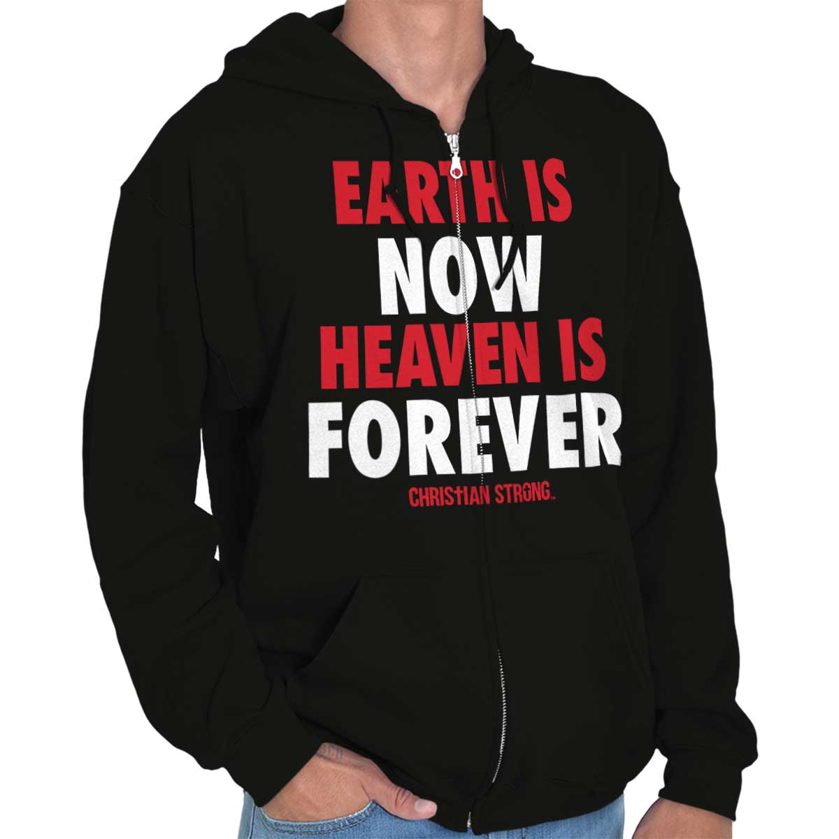 Heaven Forever Zip Hoodie